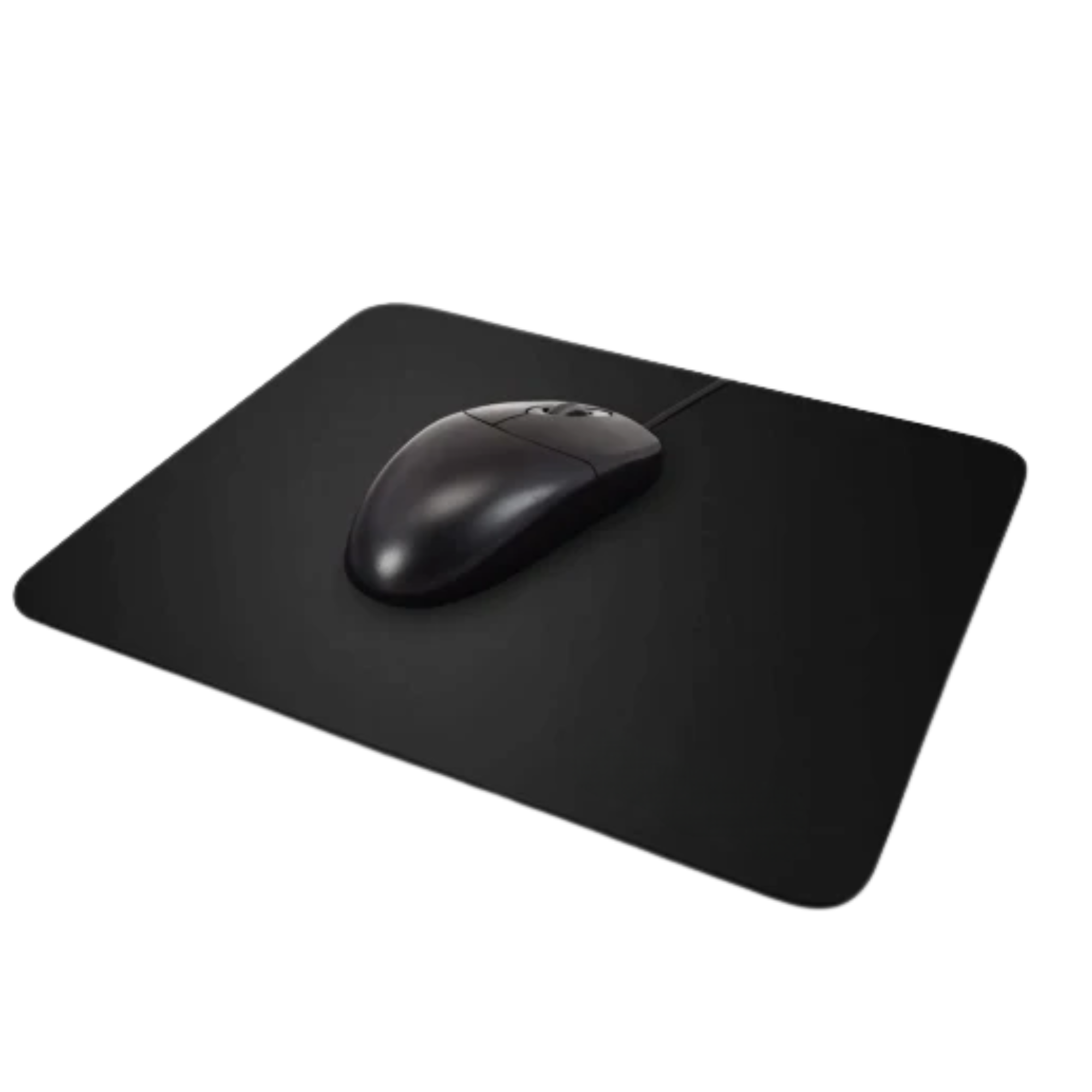 Simple Black Mouse Pad Model R7